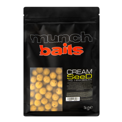 Kulki zanętowe Munch Baits - Cream Seed 5kg - 14mm