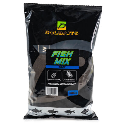 Zanęta Solbaits Fish Mix Dark 800g