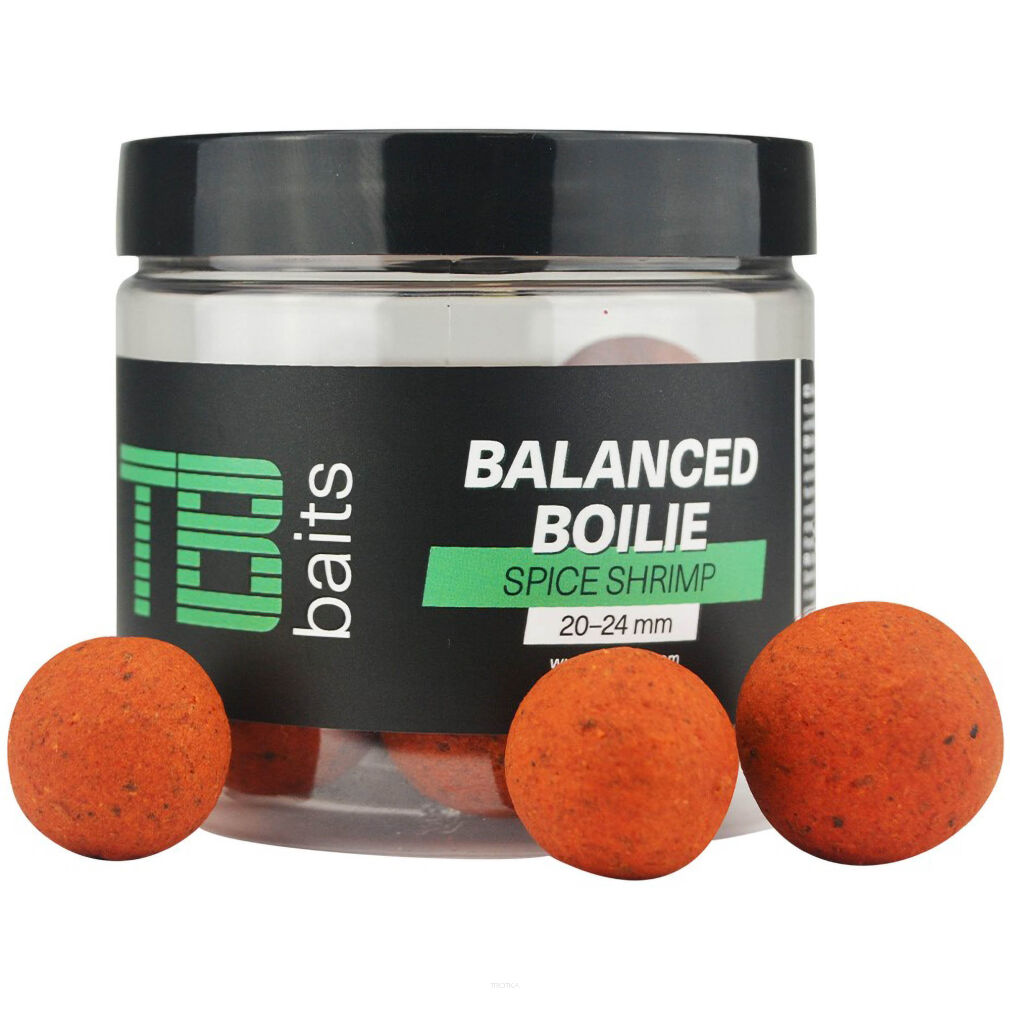 Kulki TB Baits Balanced + Atraktor Spice Shrimp  20-24mm