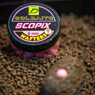 Wafters Solbaits Scopix Pink Washed 6mm 50ml - 4