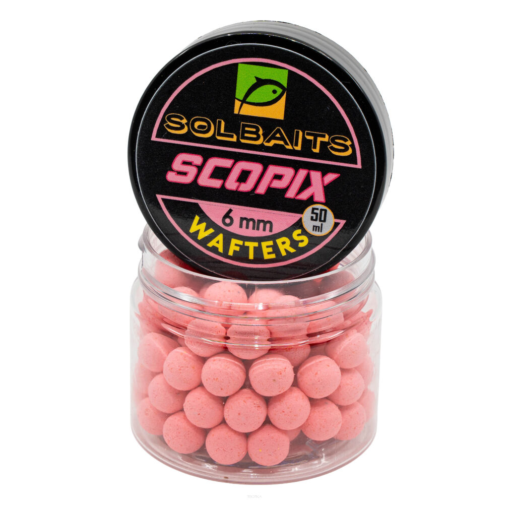 Wafters Solbaits Scopix Pink Washed 6mm 50ml