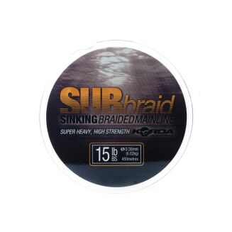 Plecionka KORDA SUBBRAID MAINLINE 15LB  450m. SSB1 - 2