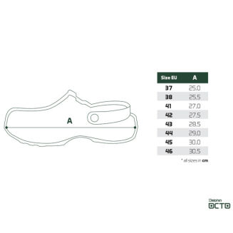 Klapki Delphin Octo - rozmiar 45 - 2