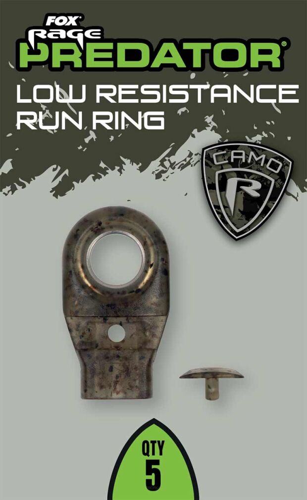 Fox Rage Camo Low Resistance Run Ring 5szt. pierścienie przelotowe