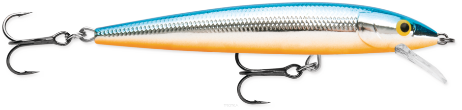 Rapala Husky Jerk 14cm 18g Silver Blue wobler neutralny