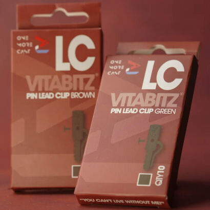 Lead Clip One More Cast Vitabitz Pin Lead Clips Green