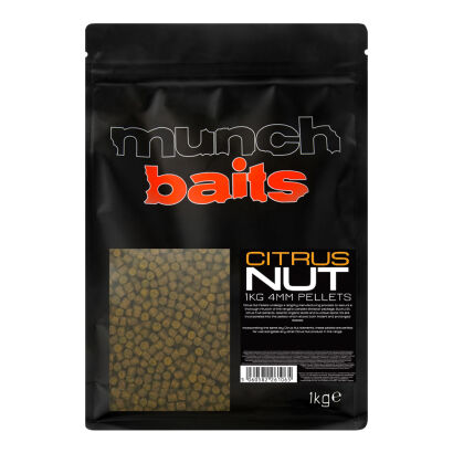 Pellet zanętowy Munch Baits 4mm - Citrus Nut 1kg