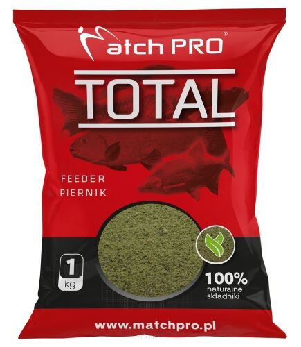Zanęta Match Pro Total 1kg - Zielony Marcepan
