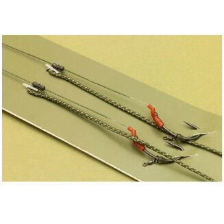 Przypony One More Cast Meta Terminal Tackle All in 1 Rig Coated Braid Lead Clip Barbed - 6 - 5