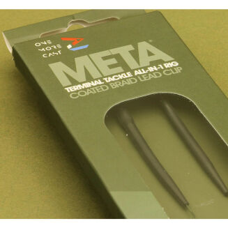 Przypony One More Cast Meta Terminal Tackle All in 1 Rig Coated Braid Lead Clip Barbed - 6 - 2