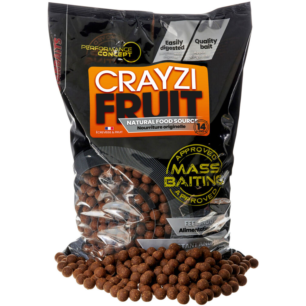 Kulki Starbaits PC Crayzi Fruit Mass Baiting 20mm 3kg