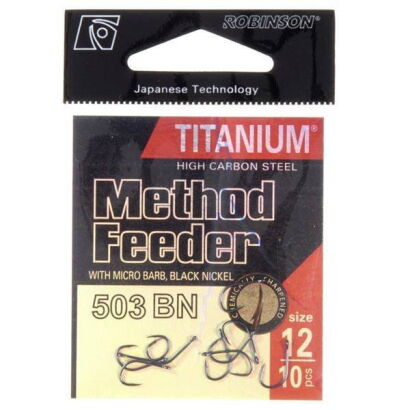 Haczyki Robinson Titanium - Method Feeder 503BN #14