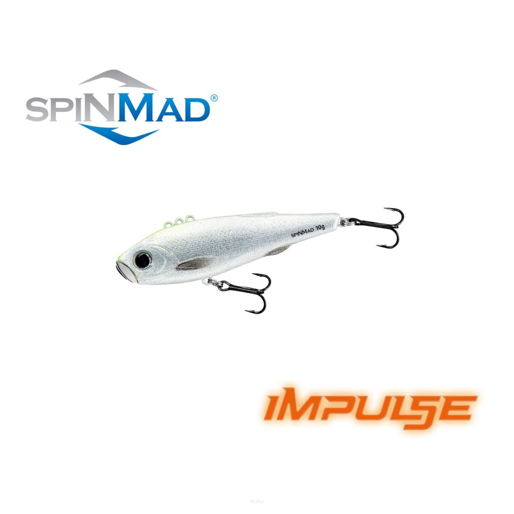 Cykada Spinmad Impulse 10g - Srebrno-żółty / 2604