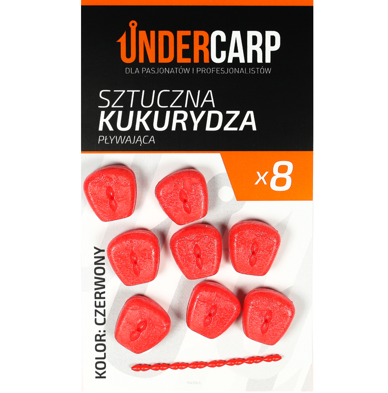 Sztuczna kukurydza pływająca czerwona