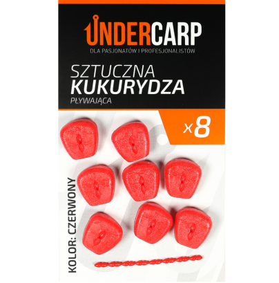 Sztuczna kukurydza pływająca czerwona
