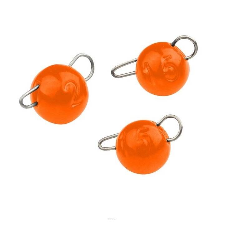 Spro Tungsten Bottom Jigs UV Orange 1.5g