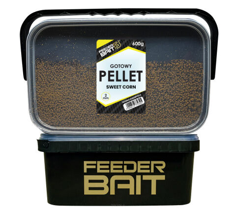 Pellet gotowy/wiaderko Feeder Bait  600g - Sweet Corn