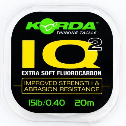 Fluorocarbon Korda IQ2 Extra Soft Hooklink 20m 12lb
