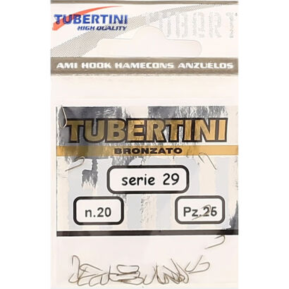 Haczyki Tubertini Serie 29 Nickel Barbless - 20 (25 szt.)