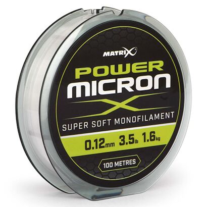 Żyłka Matrix Power Micron Super Soft Monofilament 0,12mm 100m