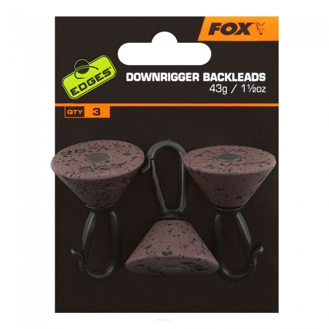 Backleads FOX Downrigger 43g - 3szt. CAC531