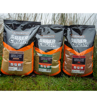 Zanęta Sonubaits Supercrush Mega Carp Method Mix Original 2kg - 2