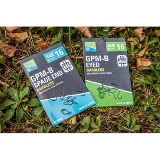 Haczyki Preston GPM-B Barbless Eyed - 12 - 4