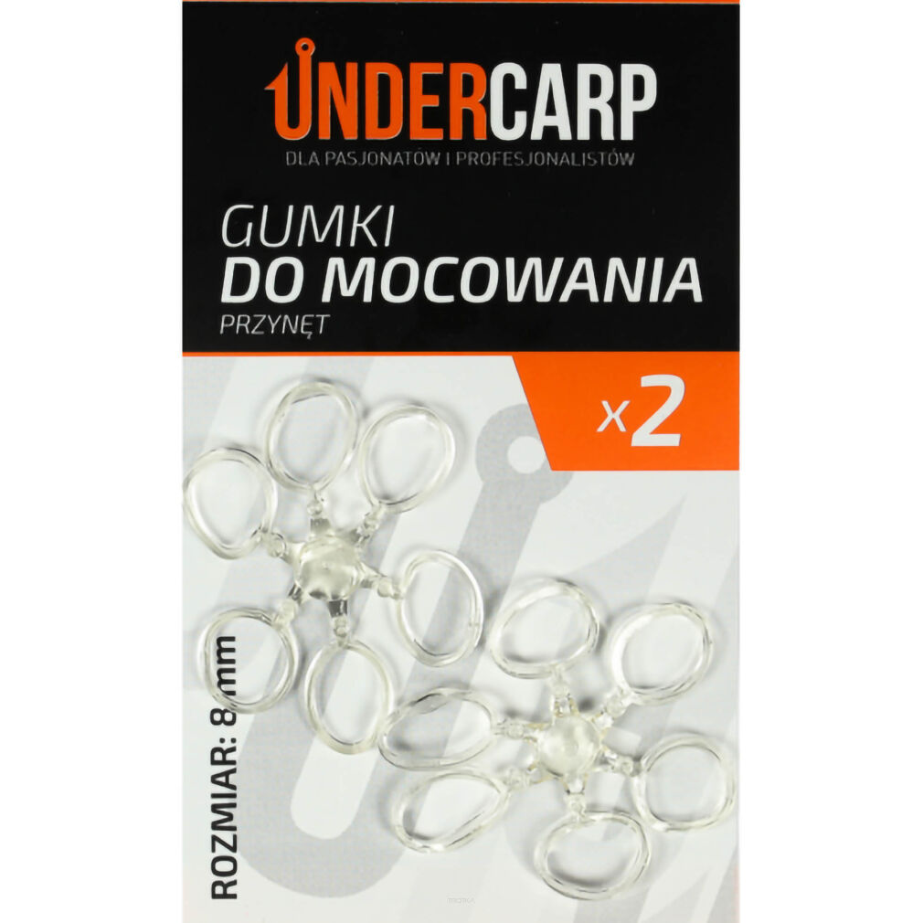 Gumki Do Mocowania Przynęt Under Carp 8mm