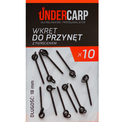 Wkręt do przynęt z pierścieniem 18 mm