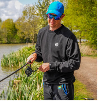 Bluza Preston Black Minimal Sweatshirt - XL - 4