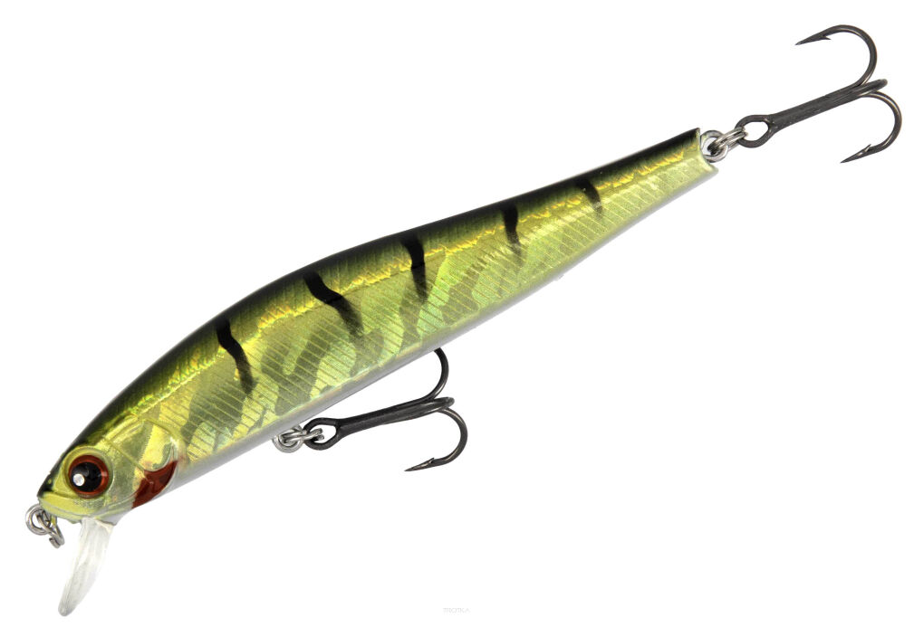 Wobler Mikado Jive 120mm 24g Green Perch Suspending