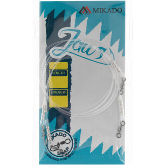Przypon Fluorocarbonowy Mikado Jaws Light 35cm/8kg - Op.2szt - 3