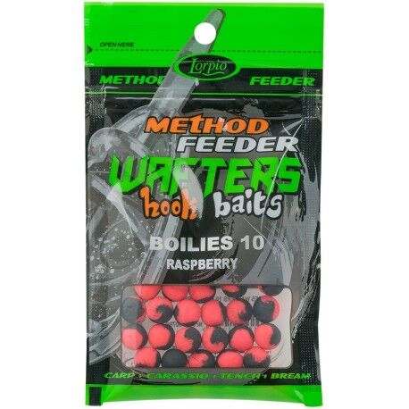 Kulki Lorpio Wafters Hook Baits 10mm - RaspberryDD-007-003