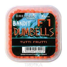 Dumbells Drennan F1 6mm - Tutti Frutti