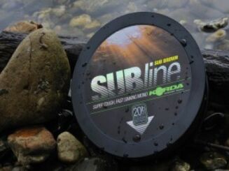 Żyłka Korda SUBline Ultra Tough Brown 0,43mm 20lb 1000m - 2