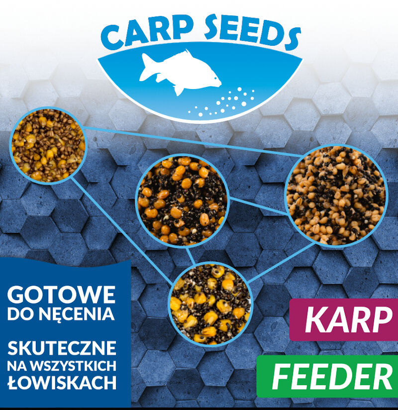 Ziarno Carp Seeds - Miks L - Łubin&Konopie 1kg