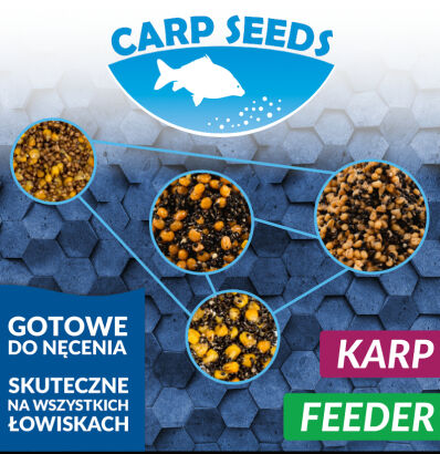 Ziarno Carp Seeds - Miks L - Łubin&Konopie 1kg