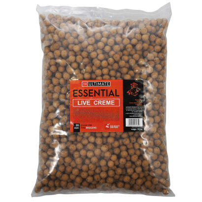 Kulki Proteinowe Ultimate Products Essential Boilies Live Creme 20mm 10kg