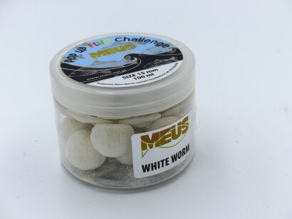 Kulki Pop-Up Fluo Meus White Worm 15mm