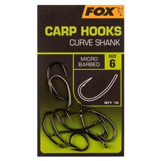 Haczyki Fox Carp Hooks Curve Shank Nr 6 - 2