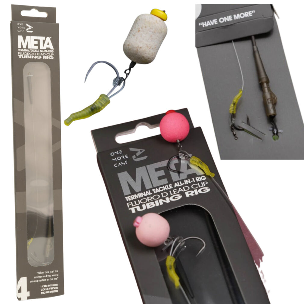 Przypon One More Cast Surrender All-In-1 Rigs Blend Tubing Fluoro D Rig Colne V Barbed - 4