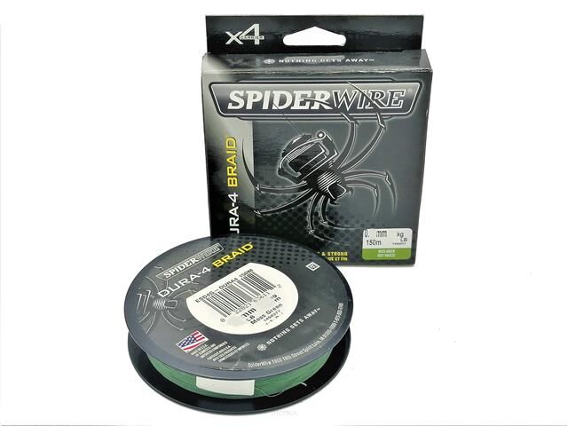 SpiderWire Dura4 0.20mm 150m 17.0kg 37lb Moss Green