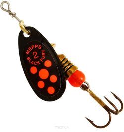 Obrotówka Mepps Black Fury - Black Orange - roz. 2