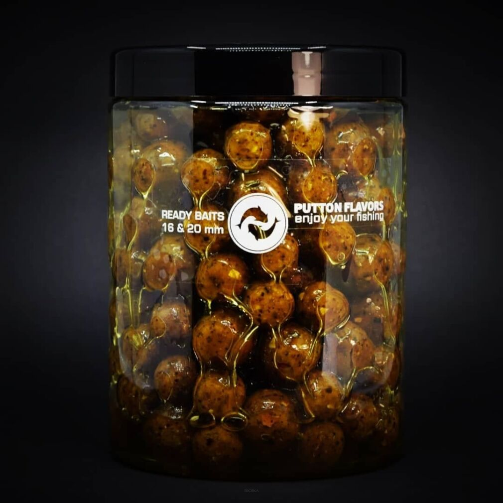 Kulki w zalewie Putton Flavors 16x20mm ŚLIWKA- MIRABELKA  1000ml