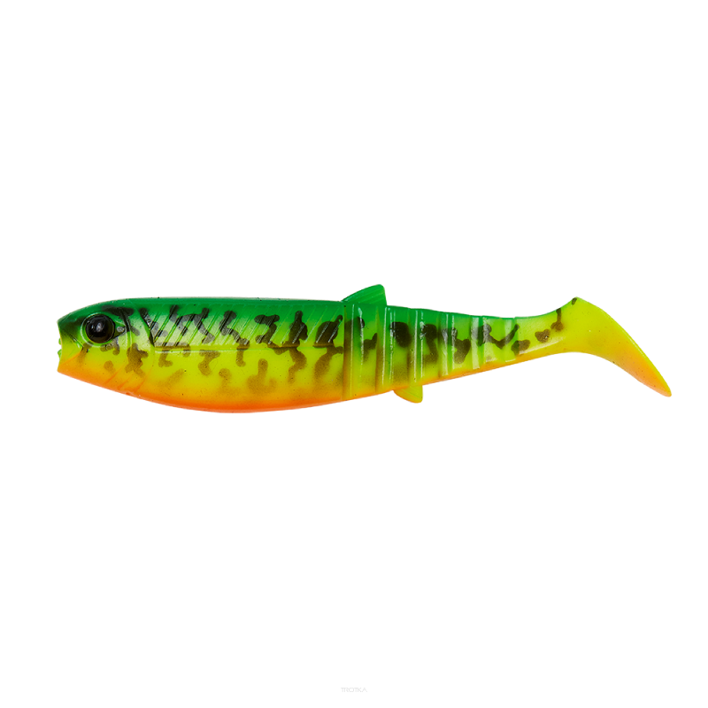 Guma Savage Gear Cannibal 8cm 5g - Burbot Firetiger