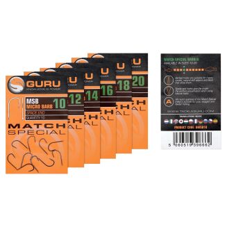 Haczyki Guru MSB Micro Barb Spade End Match Special - 14 - 2