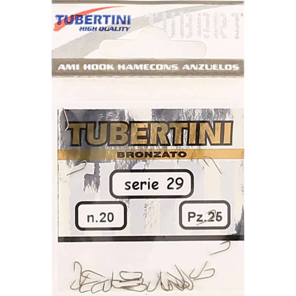 Haczyki Tubertini Serie 29 Nickel Barbless - 18 (25 szt.)
