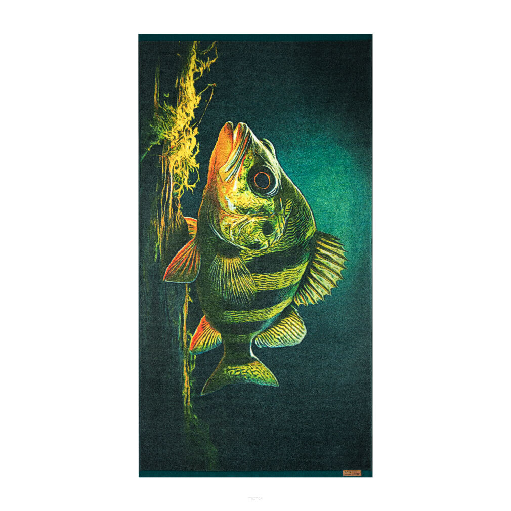 Ręcznik Zwoltex Okoń Gots Zielony 70x140cm