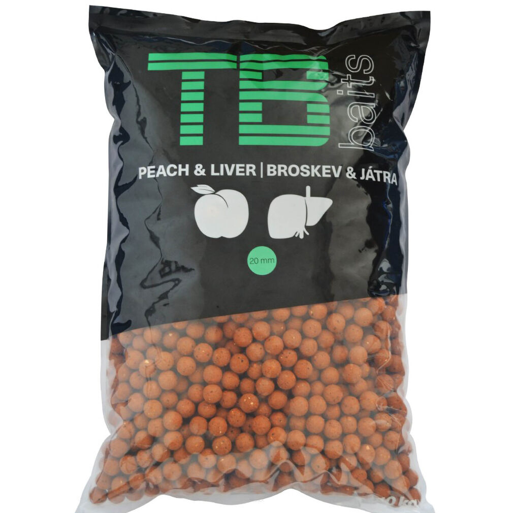 Kulki TB Baits Peach Liver 10kg 24mm