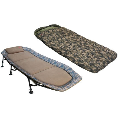Łóżko Ze Śpiworem Zfish Camo